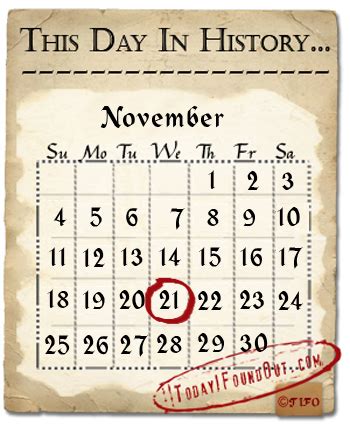History for November 21 .